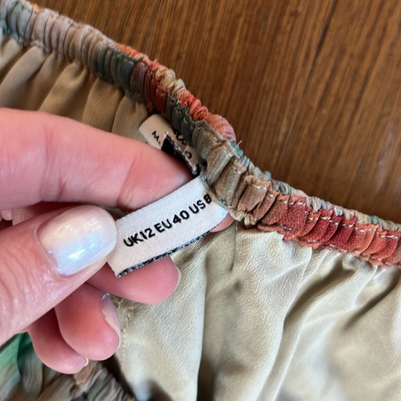 NWT ASOS Design Colorful Maxi Dress - Picture 3 of 6